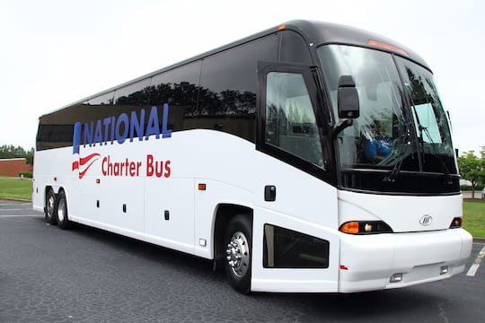 Executive charter bus rentals for Houston business conferences